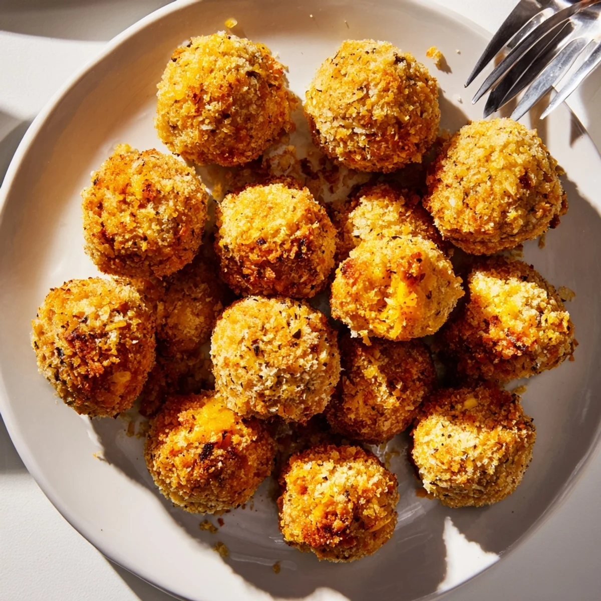 Crispy pumpkin nuggets, seasoned with spices, ideal for holiday parties and snacking.  