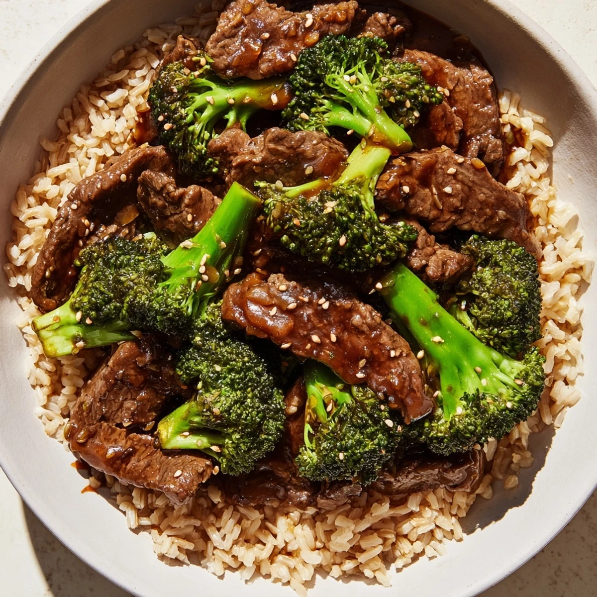 Hearty slow-cooked Slow-Cooker Beef & Broccoli: steaming, savory, and perfect for dinner tonight.