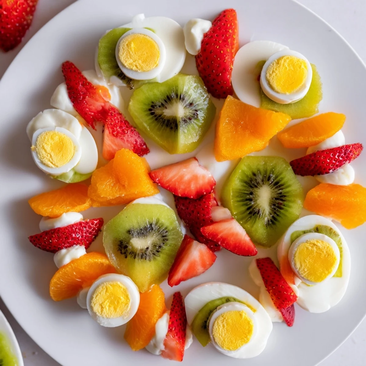 A Good Morning Sun Breakfast Board overflowing with fresh fruit, cheeses, and delicious baked goods.