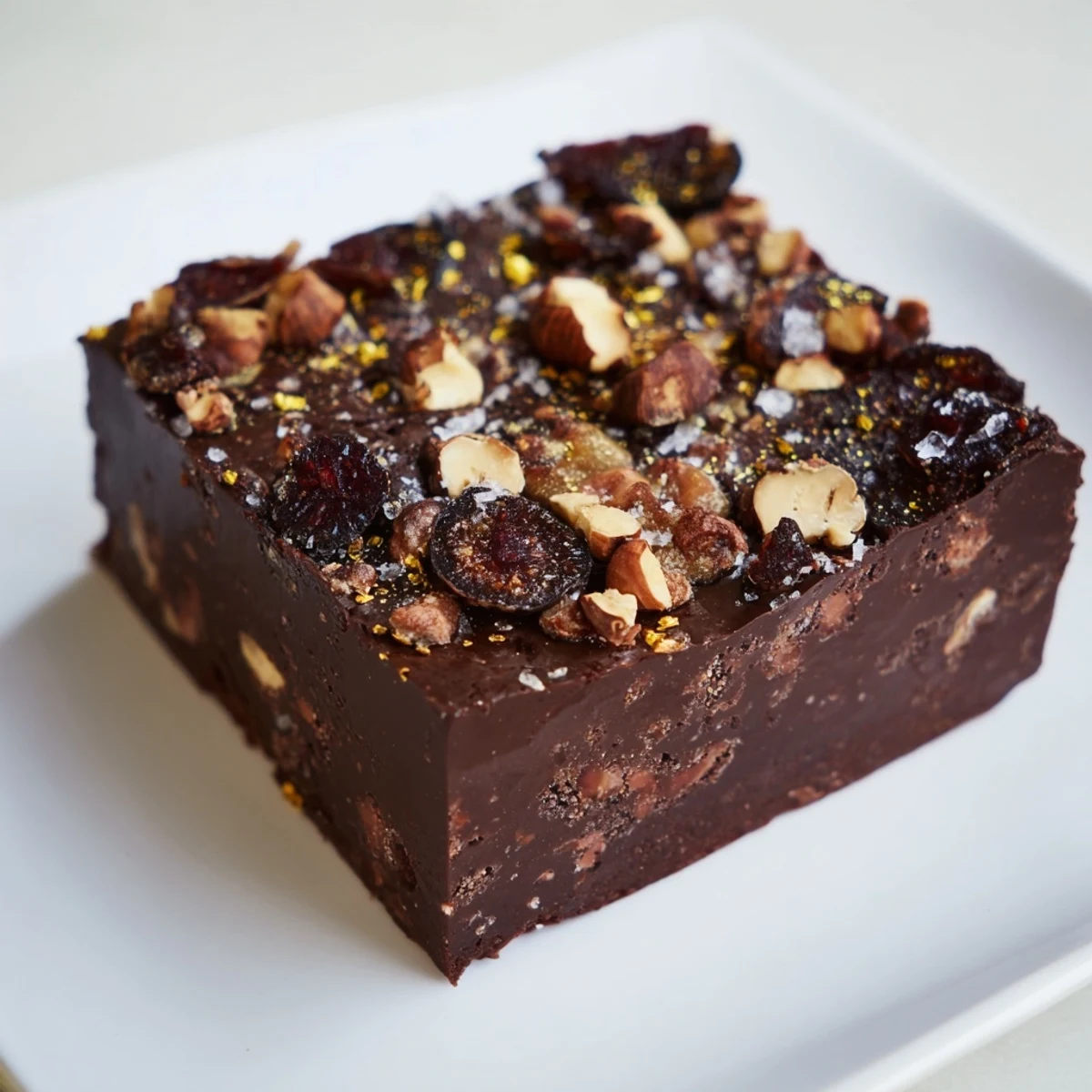 Enjoy this elegant Midnight Mosaic; a unique dessert with intense flavors and beautiful mosaic design.