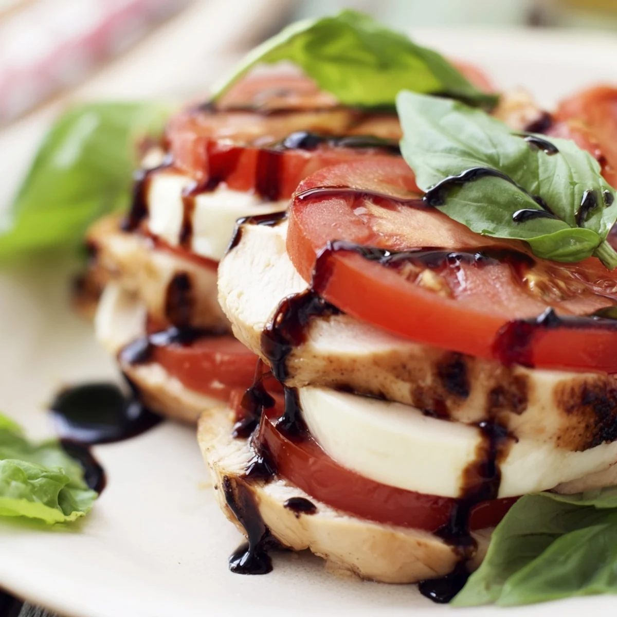 Grilled Chicken Caprese Salad