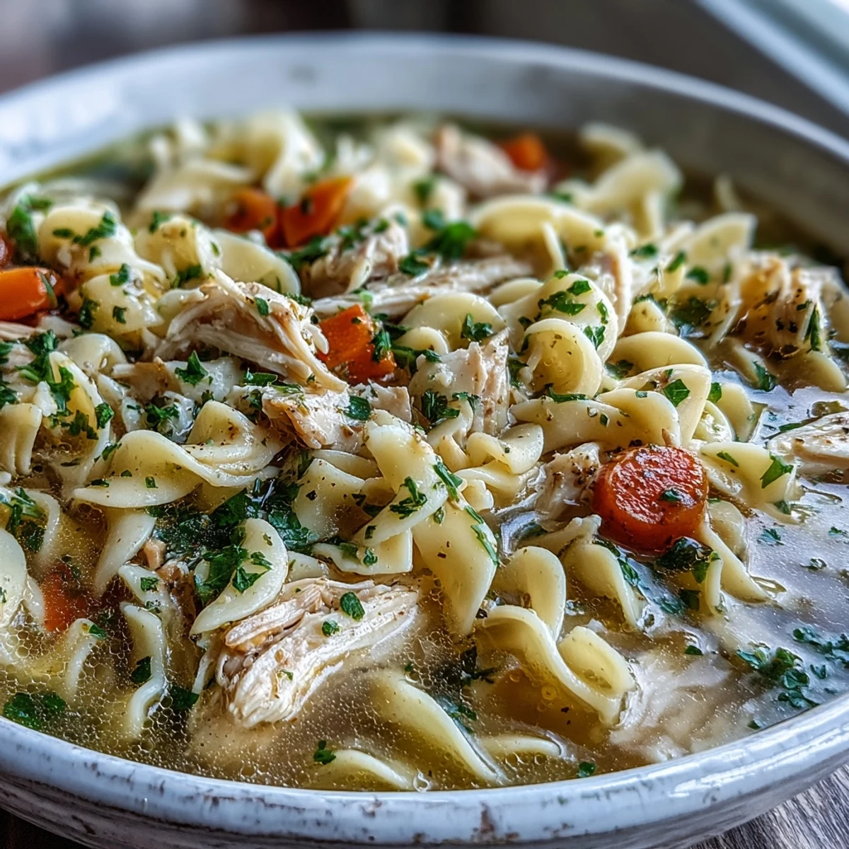 Chicken and Noodle Soup
