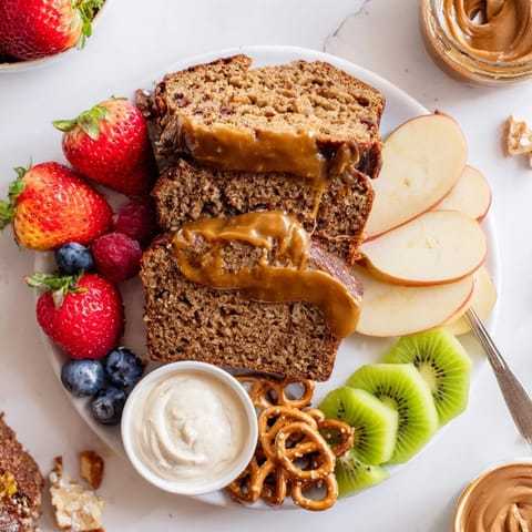 Caramel Banana Bread Charcuterie
