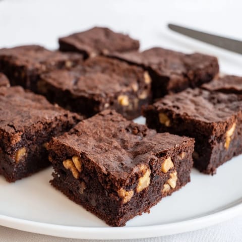 Decadent zero-waste brownies made with nut-milk pulp for a chocolatey treat.  