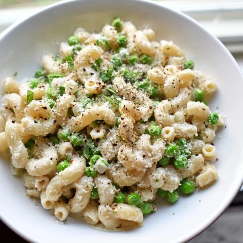 Macaroni & Peas Creamy