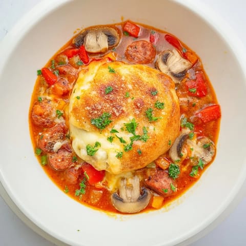 Pizza Pot Pie Soup