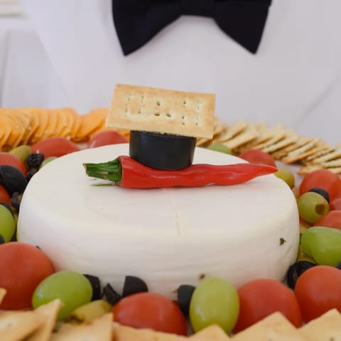Graduation Cap Platter