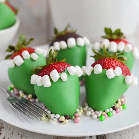 Elf Hat Chocolate Strawberries