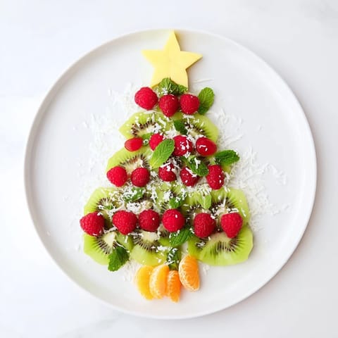 Kiwi Raspberry Christmas Tree