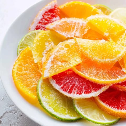 Citrus Slices Mocktail Garnishes