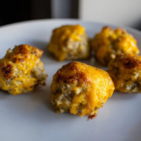Chicken Sausage Bisquick Balls