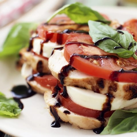 Grilled Chicken Caprese Salad