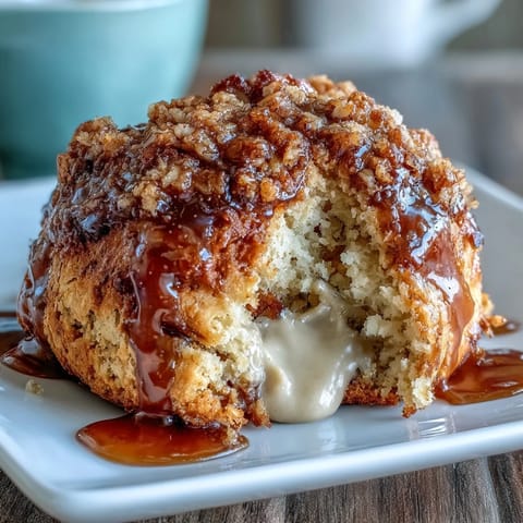 Golden scones with honey and dandelion petals, served warm with clotted cream for a springtime brunch treat.