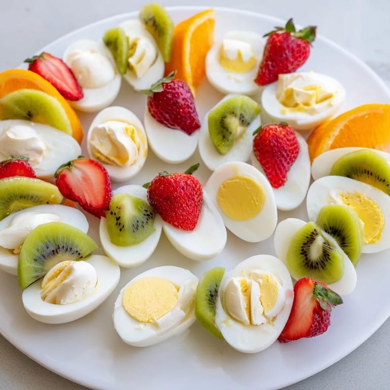 This Good Morning Sun Breakfast Board presents a colorful and inviting spread, perfect for sharing and enjoying.