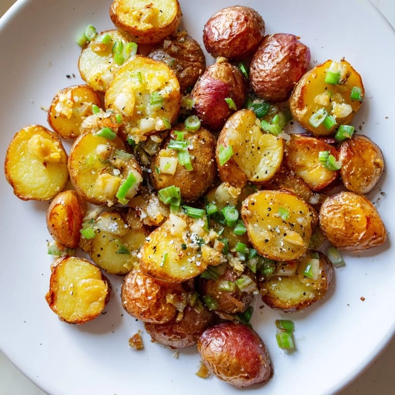 Vibrant image of oven-roasted Smashed Green Onion Potato Bombs, showcasing the delightful blend of textures.