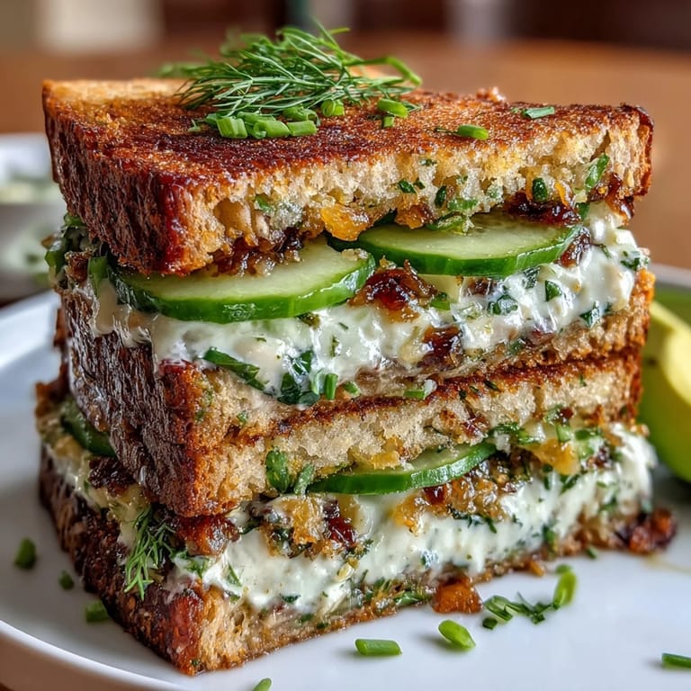 Bright lemon butter elevates classic tea sandwiches, featuring cucumber and chives for a refreshing, spring-inspired appetizer.